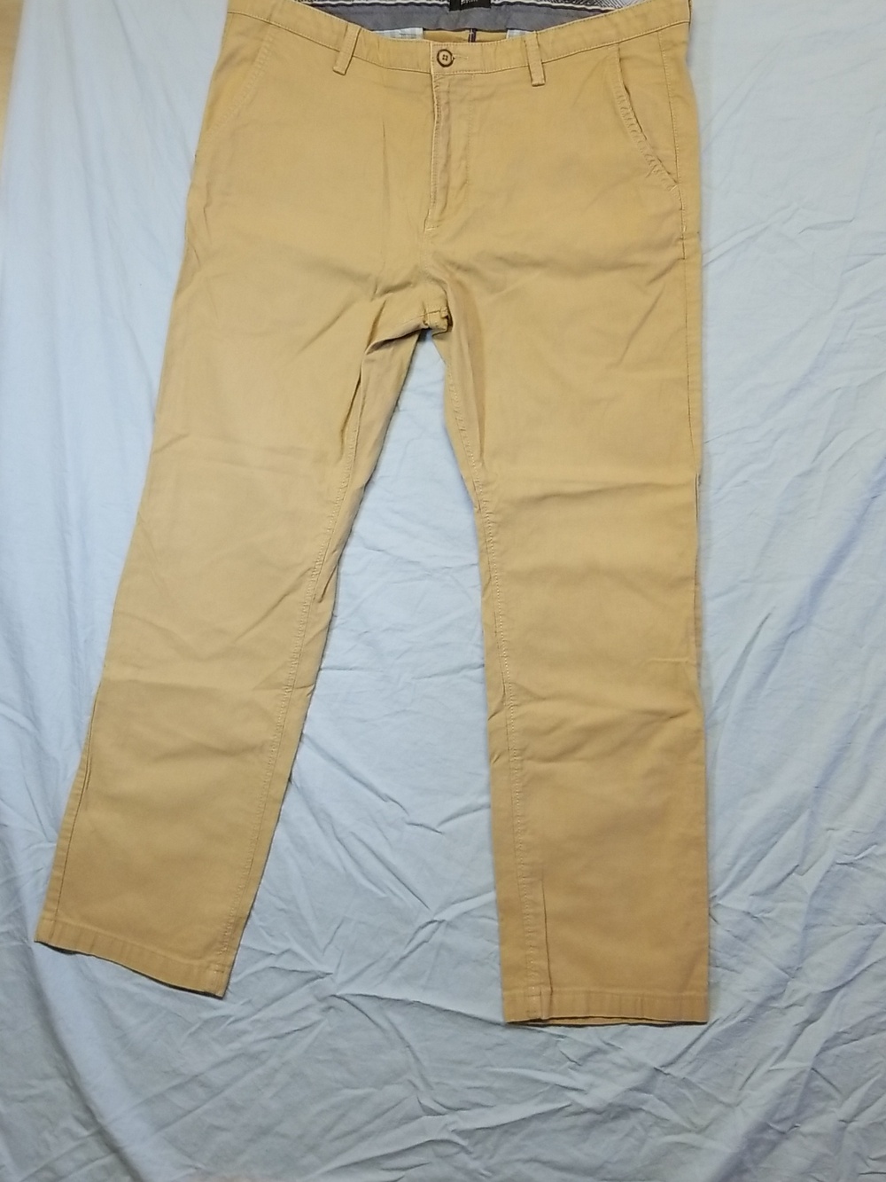 Hugo Boss Tan Straight Leg Chino Casual Dress Pants - Picture 2 of 14